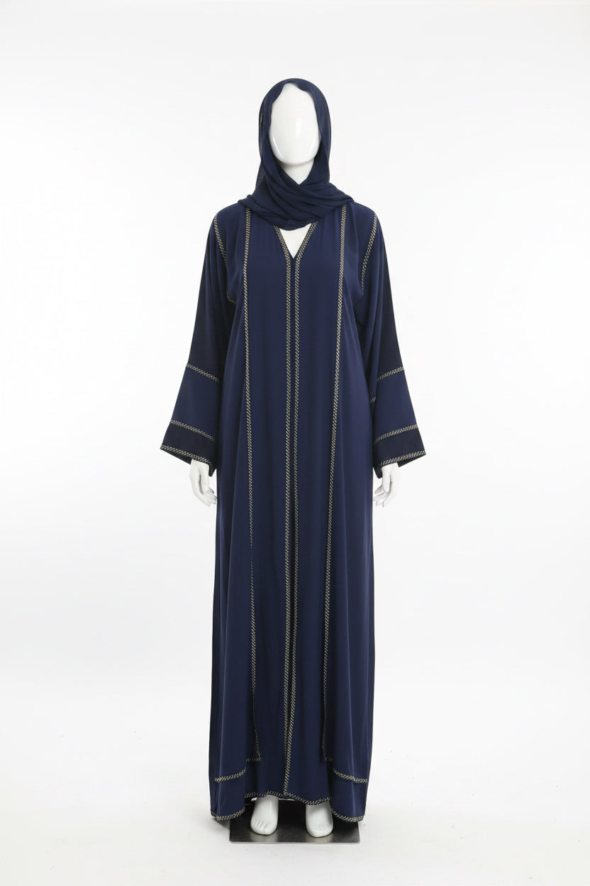 Abaya femme Nefertiti – vue de face