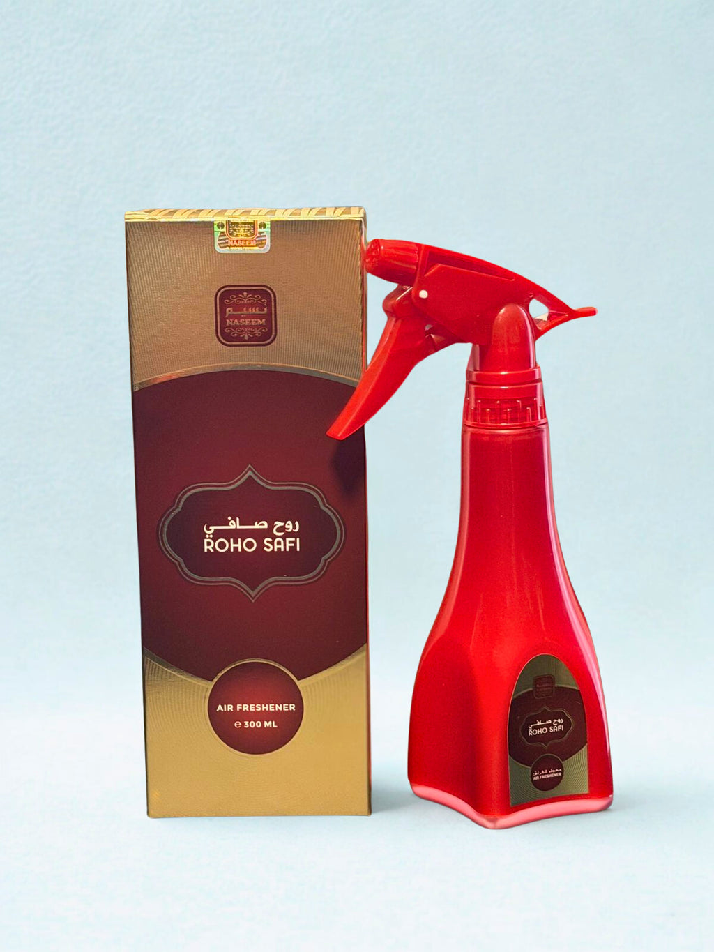 Parfum d'ambiance Roho Safi Naseem 300 ml – marron et rouge