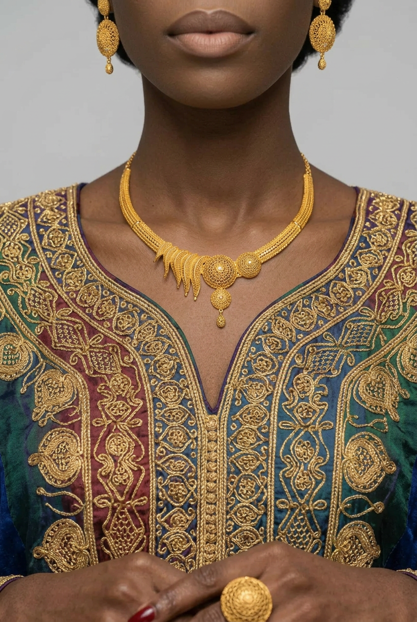 Parure Placcata Oro Donna Catenina, Orecchini e Anello – Prestige