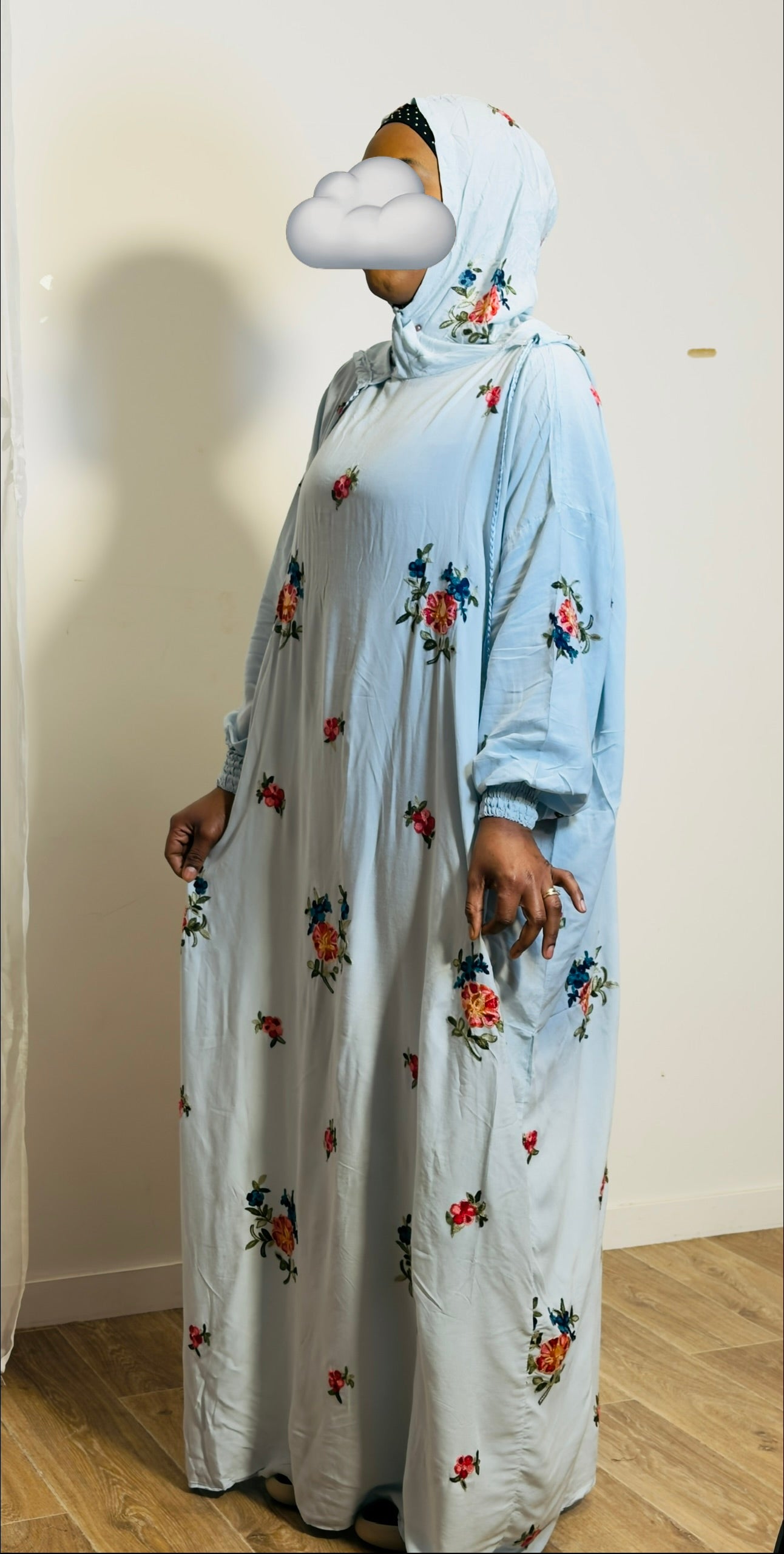 Robe de prière Fleurie