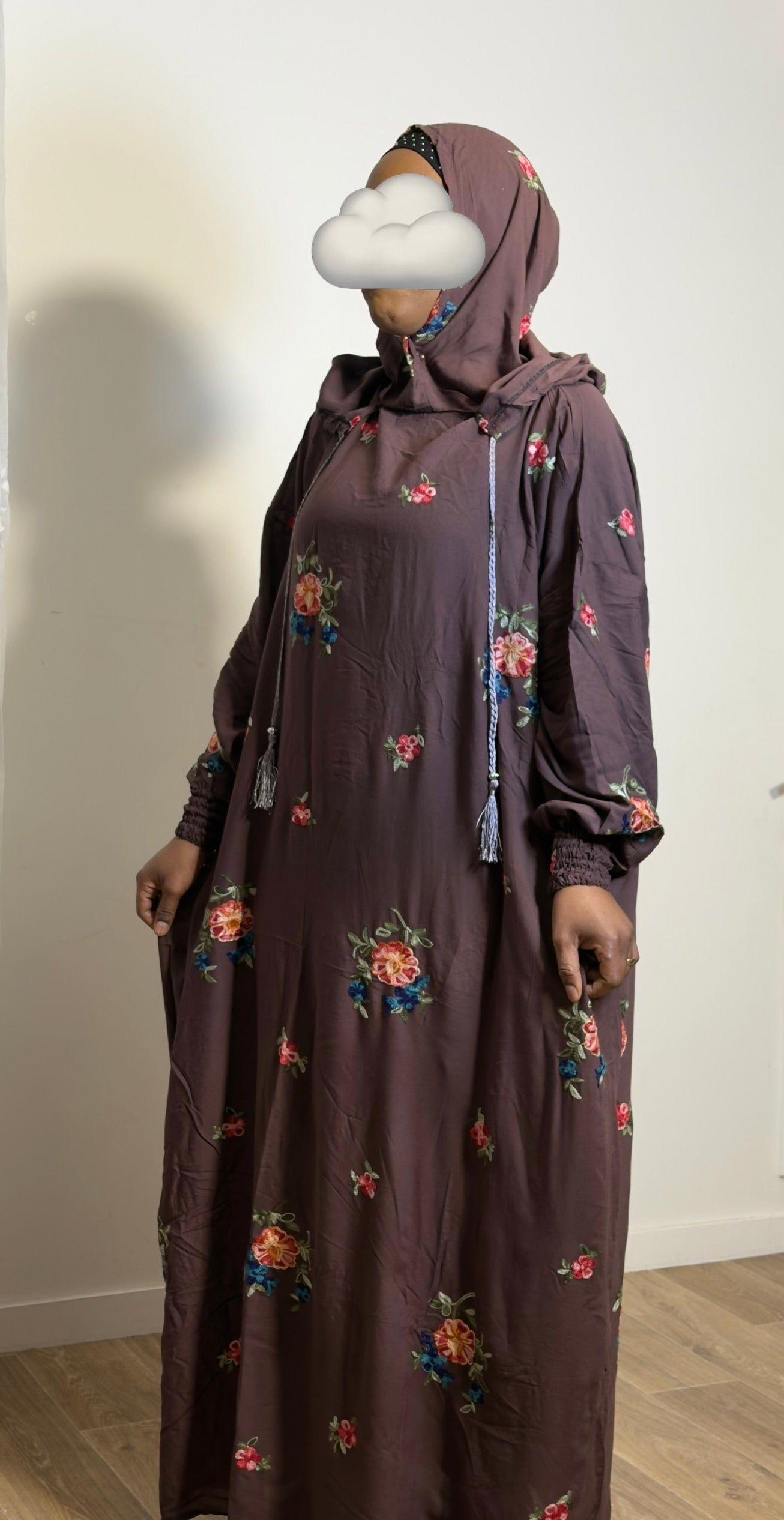 Robe de prière Fleurie