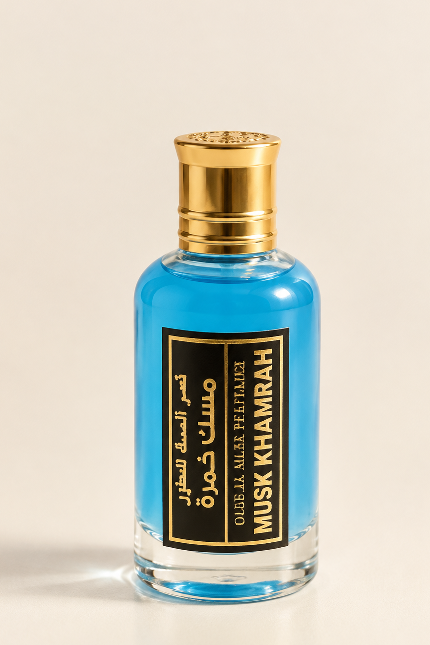 Musc Khamrah huile parfumée unisexe sans alcool 50 ml – flacon