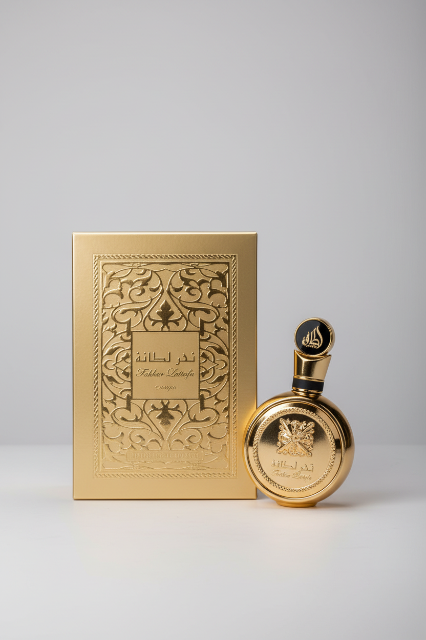 Fakhar Extrait Gold – Vue de face