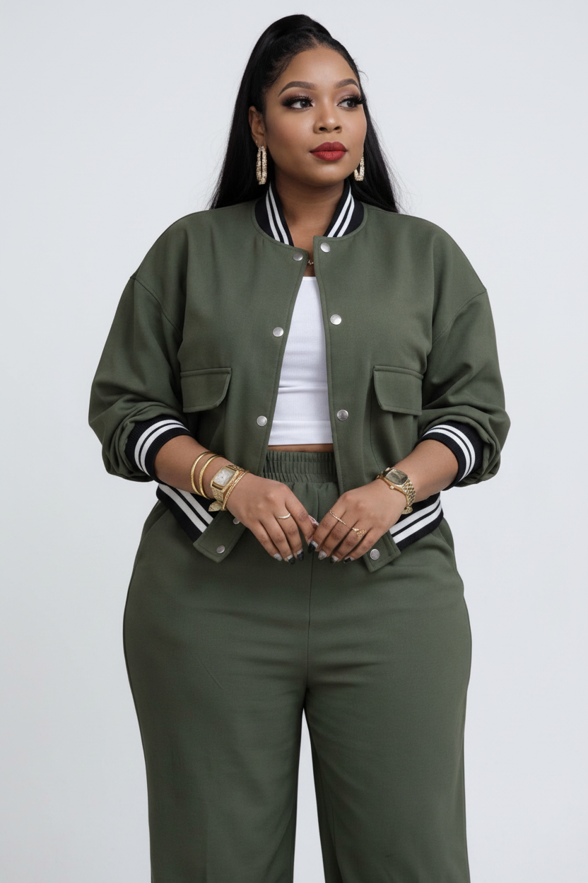 Ensemble Jogging Bomber Amy